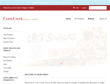 Tablet Screenshot of crumcreek.com